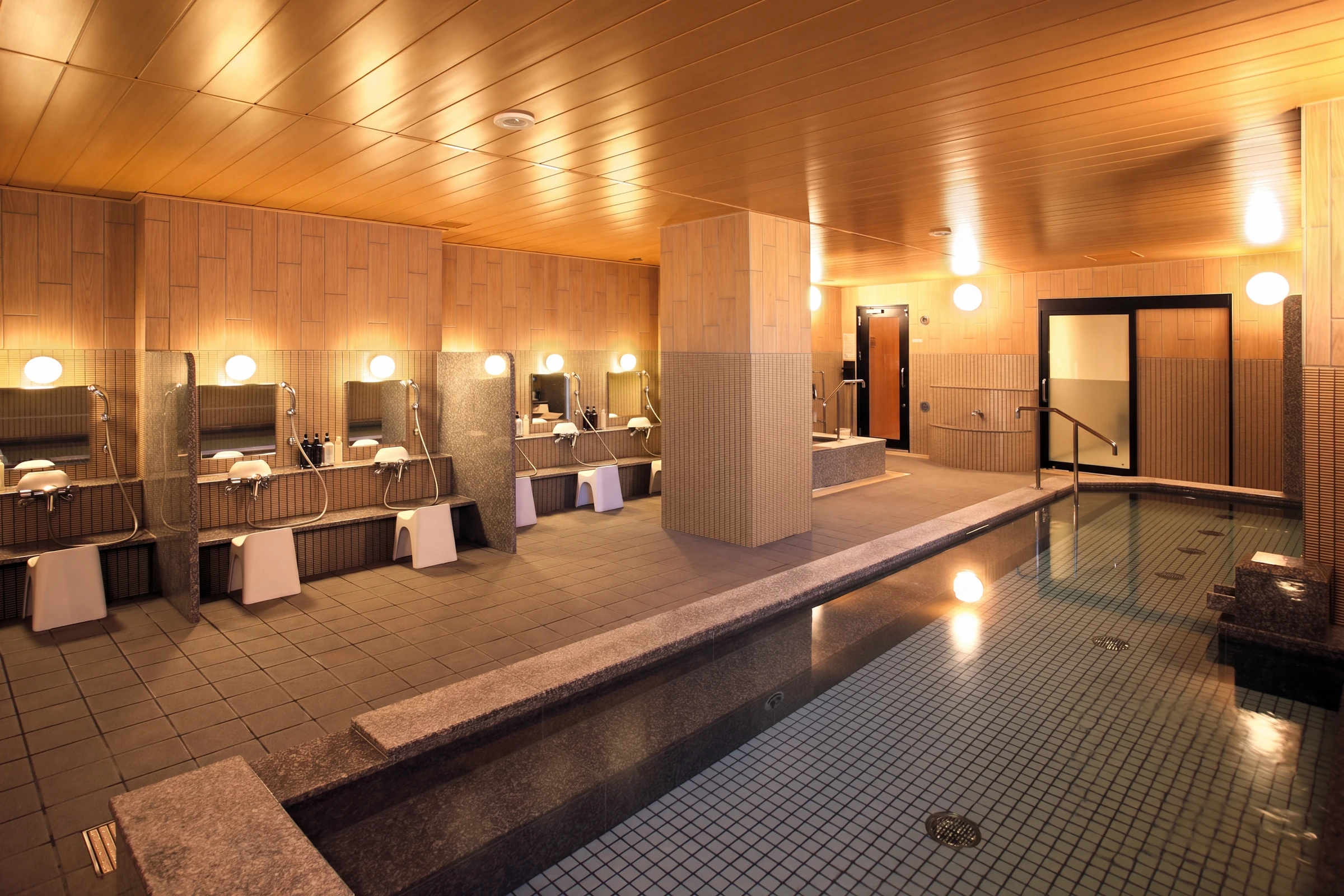 Public bath on the second floor