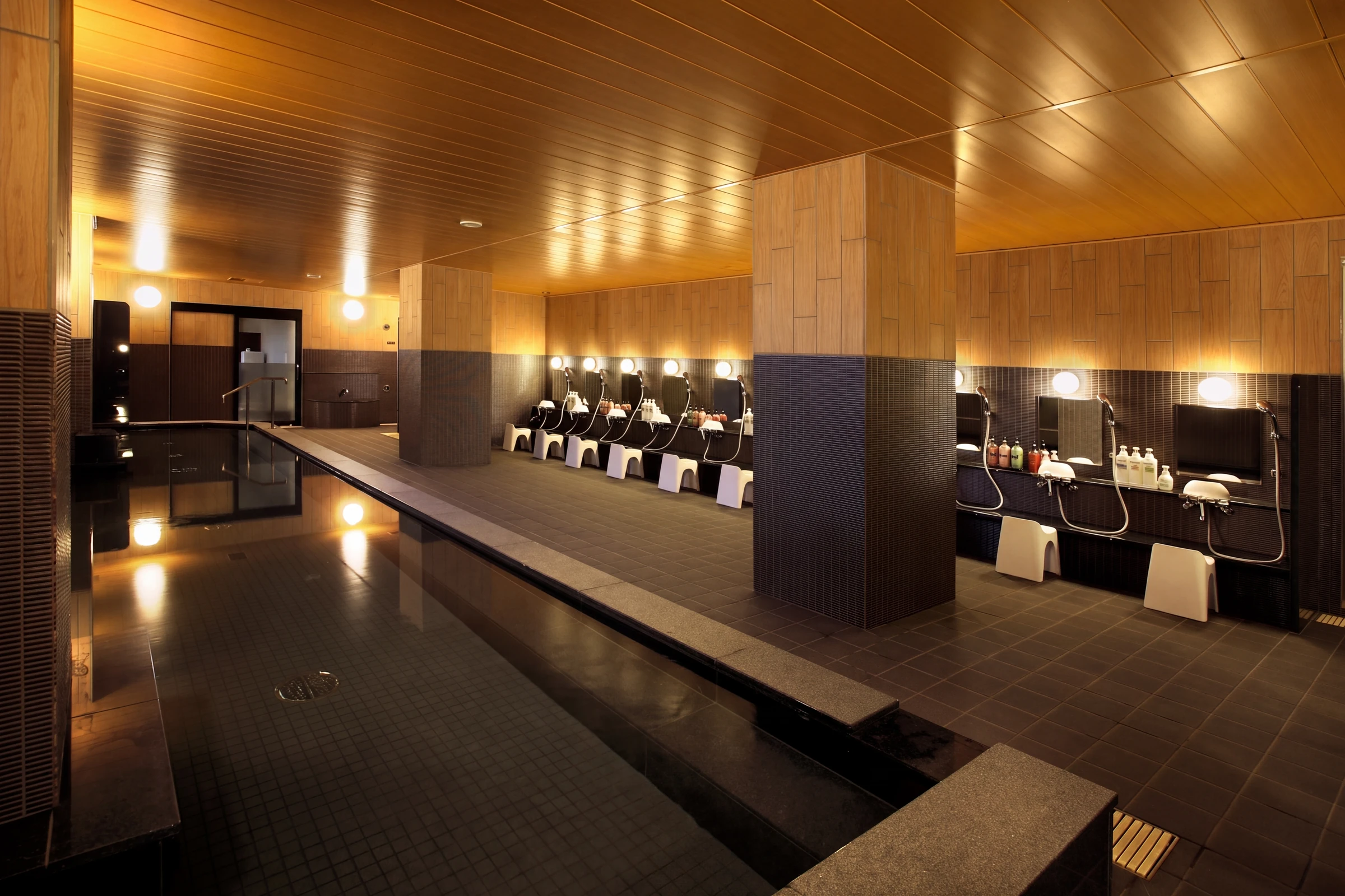 Public bath on the second floor