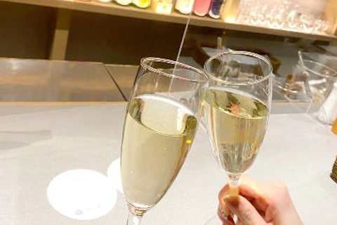 湯上がりに至福の1杯で乾杯!