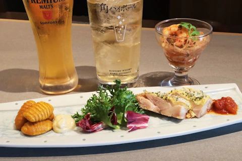 はんなりEL飲みセット~選べるおつまみプレート+60分飲み放題 2,000円でどうどす?~の画像2