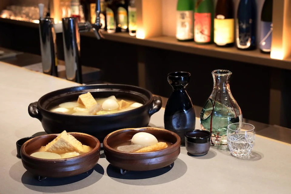 冬のはんなりEL 飲みセット ~選べるおでん3種+60分飲み放題 2,000円でどうどす?~の画像